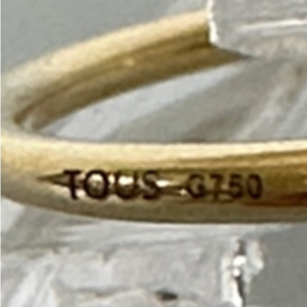 TOUS 18k Diamonds Ring - Picture 3 of 8
